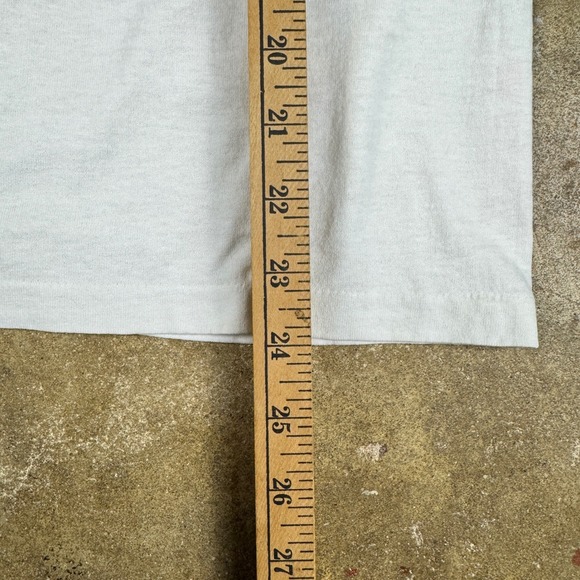 Vintage 90s Duck Head Upper Deck Baseball Tee Mens S White Single Stitch T-shirt - Picture 9 of 9